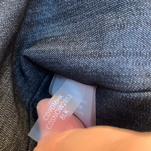 CALVIN KLEIN | Gray-Black V-neck Jumpsuit | Missing Self-tie | Sz 8/10 - Picture 16 of 16